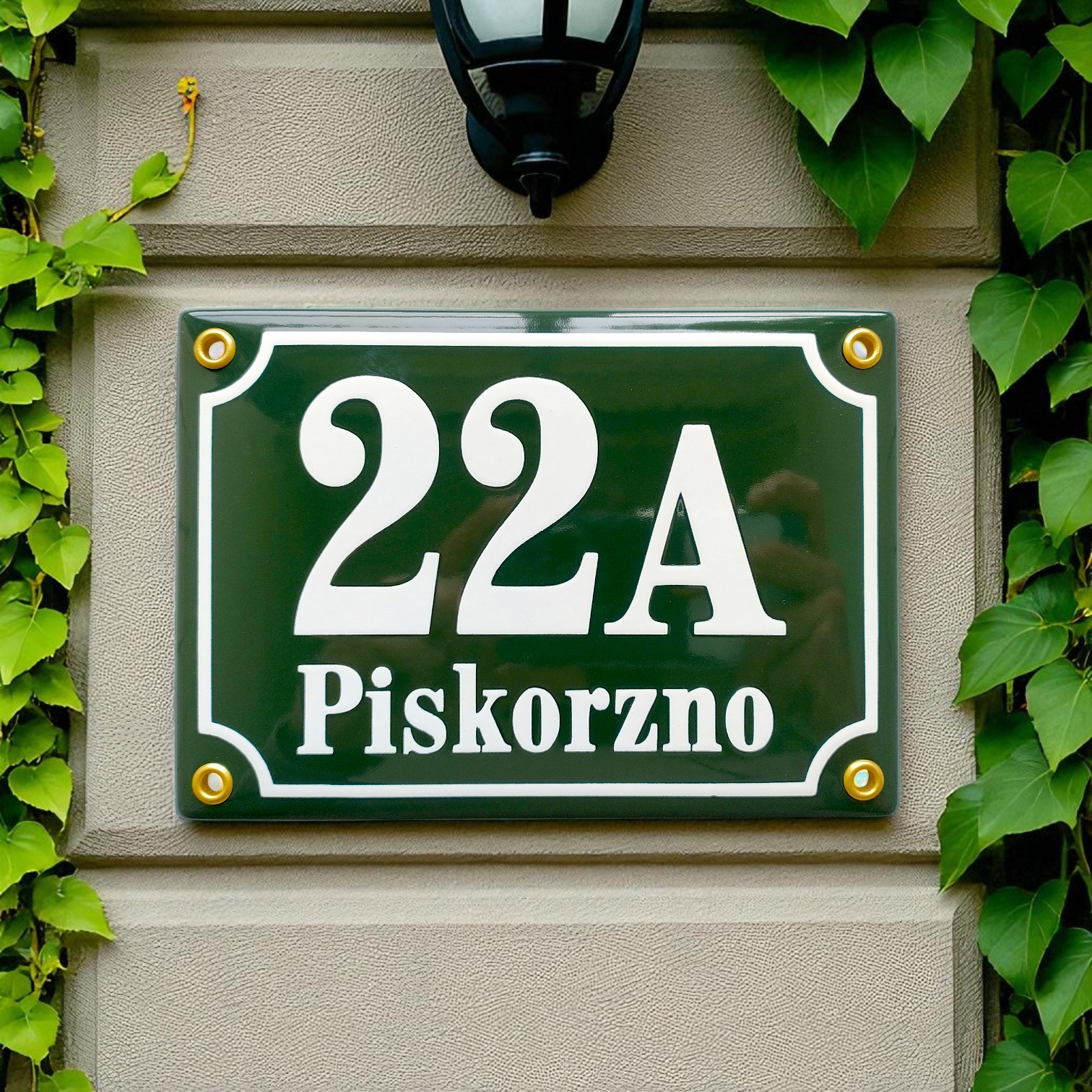 klasyczna tabliczka adresowa