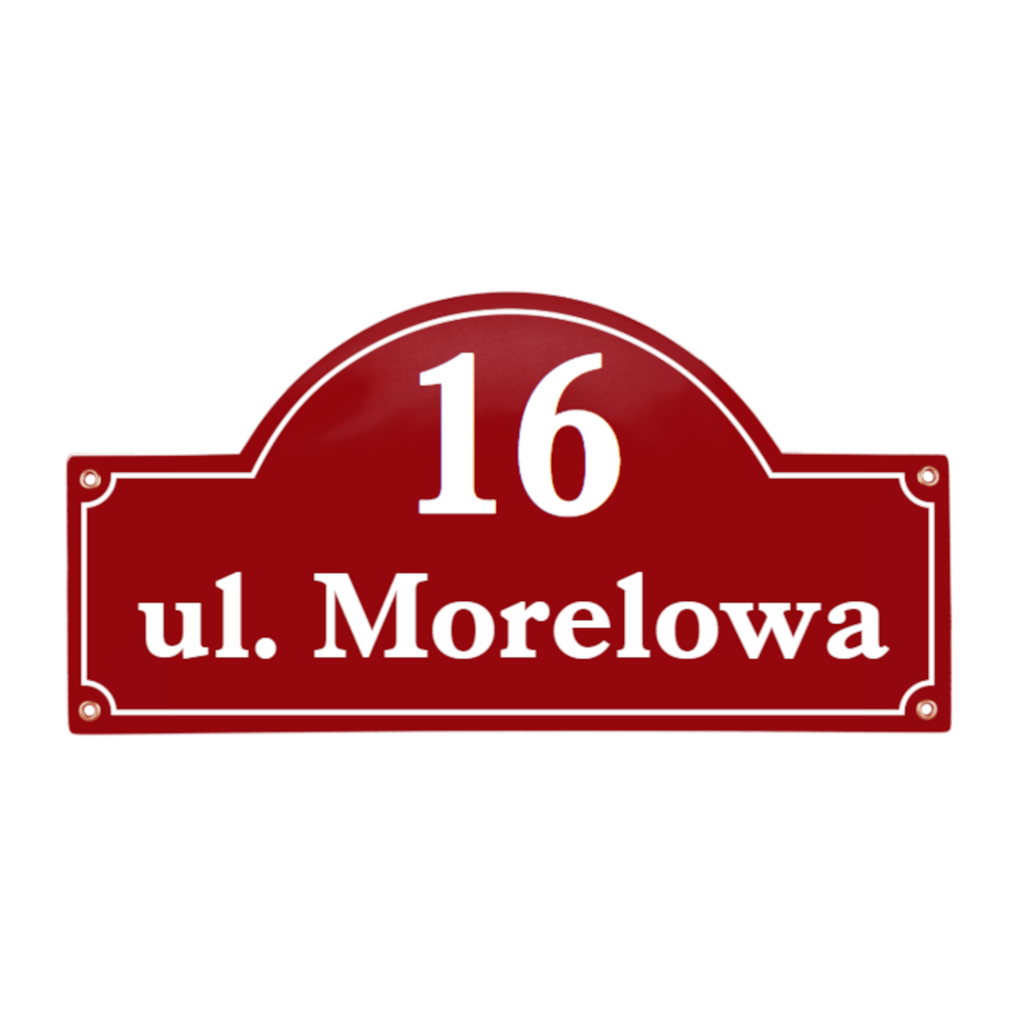 bordowa trwała tablica emaliowana