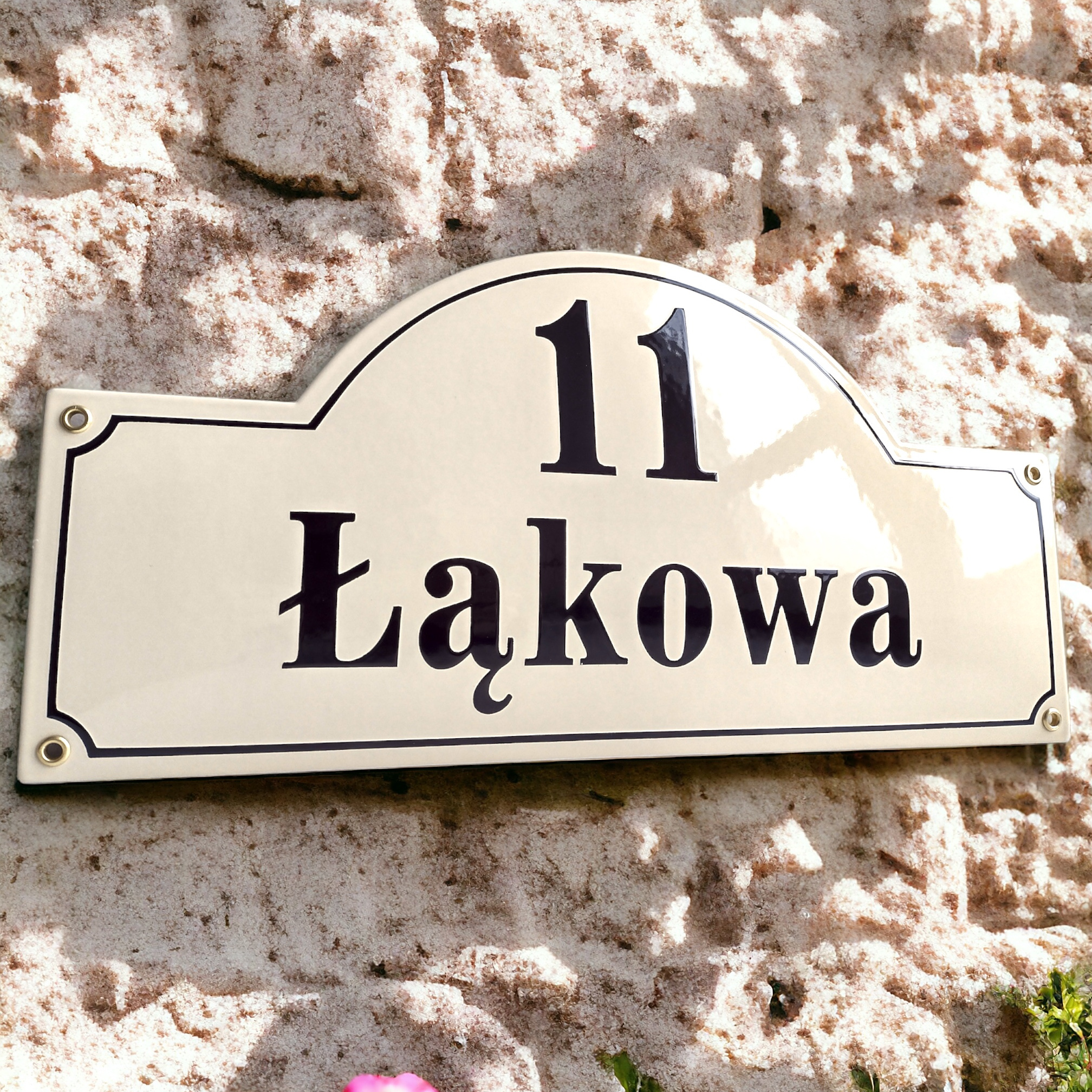 estetyczna tablica adresowa