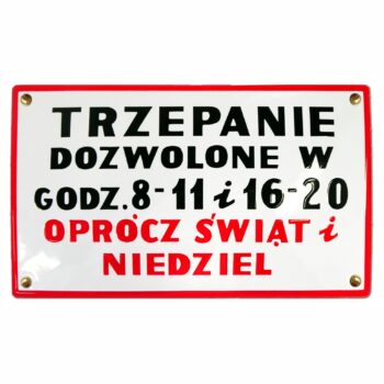 tabliczka prl