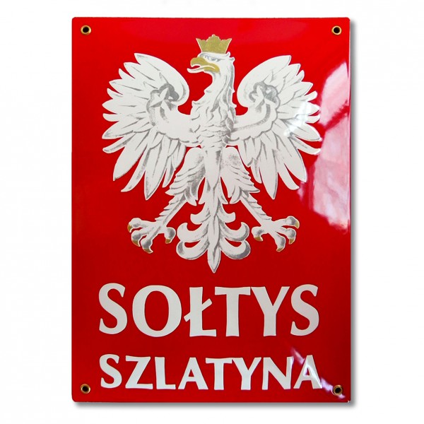 szyld sołtys
