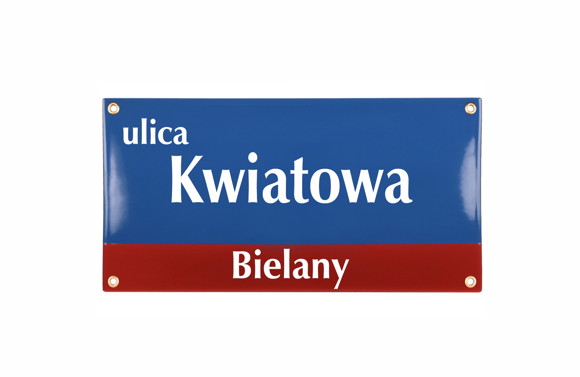 warszawska tablica uliczna