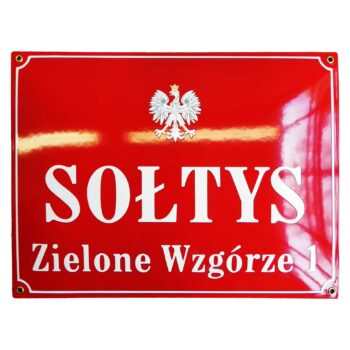 tablica sołtys
