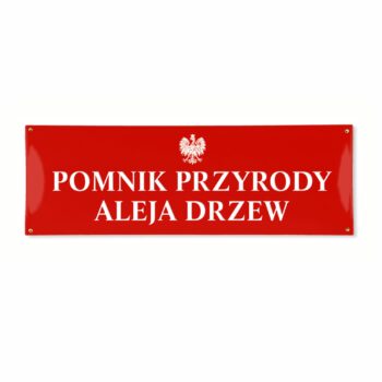 szyld pomnik przyrody