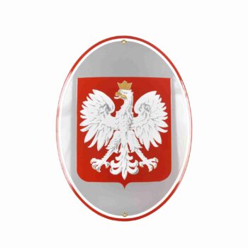 emaliowane godło polski