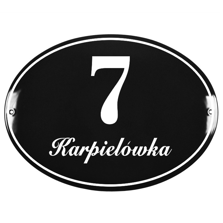 owalna tablica adresowa