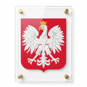 Godło Polski z plexi