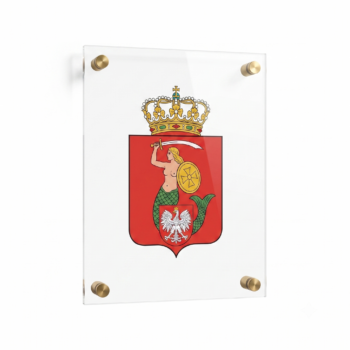 Personalizowany herb z plexi