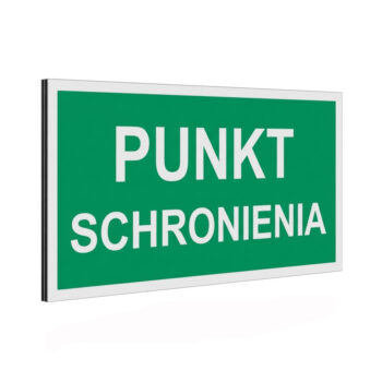 oznaczenie punktu schronienia